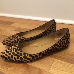 nine west speakup leopard flats